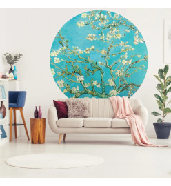 WallArt Papier peint cercle Almond Blossom 190 cm