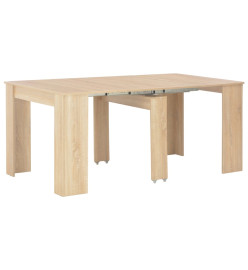 Table à dîner extensible Chêne Sonoma 175 x 90 x 75 cm