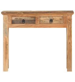 Table console 90,5x30x75 cm Bois d'acacia et de récupération