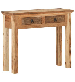 Table console 90,5x30x75 cm Bois d'acacia et de récupération