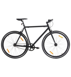 Vélo à pignon fixe noir 700c 55 cm