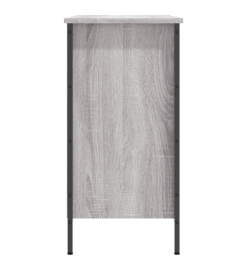 Armoire à chaussures sonoma gris 100x35x70 cm bois d'ingénierie