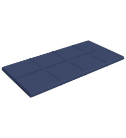 Panneaux muraux 12 pcs Bleu 60x30 cm Tissu 2,16 m²