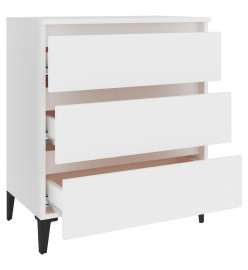Buffet Blanc 60x35x69 cm Aggloméré