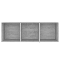 Meuble TV Gris béton 107x35x37 cm Aggloméré