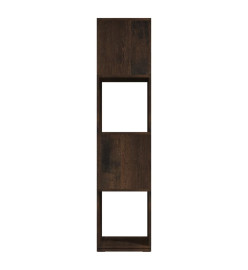 Armoire rotative Chêne fumé 34,5x34,5x147,5 cm Aggloméré