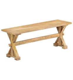 Banc d'entrée 120x35x45 cm Bois de manguier solide