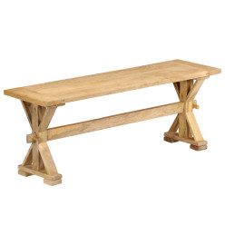 Banc d'entrée 120x35x45 cm Bois de manguier solide