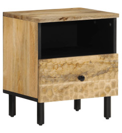 Tables de chevet 2 pcs 40x33x46 cm Bois de manguier solide