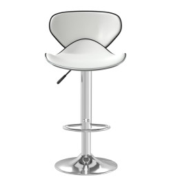 Tabouret de bar Blanc Similicuir