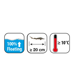 Ubbink Nourriture pour poissons Heiko Sturgeon Energy Menu 6 mm 3 L