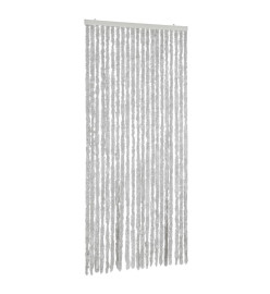 Rideau anti-mouches gris 56x200 cm chenille