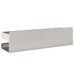 Étagère de douche 23x6,5x6 cm acier inoxydable 304 brossé