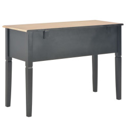 Bureau Noir 109,5 x 45 x 77,5 cm Bois