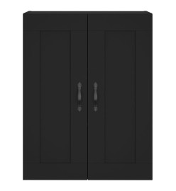 Armoire murale noir 69,5x34x90 cm bois d'ingénierie