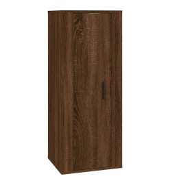 Ensemble de meubles TV 2 pcs Chêne marron Bois d'ingénierie