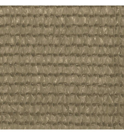 Tapis de tente 250x350 cm Taupe