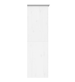 Garde-robe BODO blanc 101x52x176,5 cm bois massif de pin