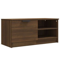 Meubles TV 2 pcs Chêne marron 80x35x36,5 cm Bois d'ingénierie