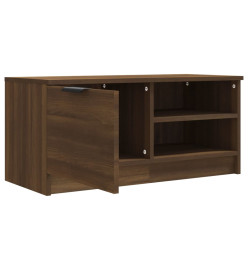 Meubles TV 2 pcs Chêne marron 80x35x36,5 cm Bois d'ingénierie