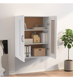 Armoire murale suspendue Blanc 69,5x32,5x90 cm