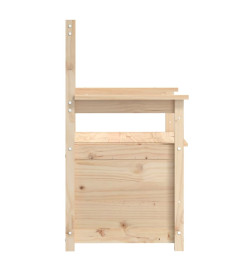 Banc 112,5x51,5x96,5 cm Bois de pin massif