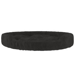 Lit pour chien Noir 70x55x23 cm Peluche