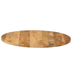 Dessus de table Ø 70x2,5 cm rond bois de manguier massif