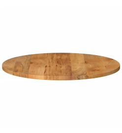 Dessus de table Ø 70x2,5 cm rond bois de manguier massif