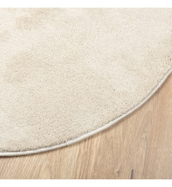 Tapis OVIEDO à poils courts beige Ø 200 cm