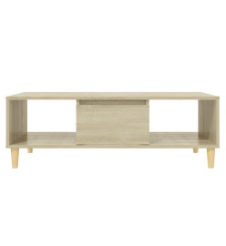 Table basse Chêne sonoma 103,5x60x35 cm Aggloméré