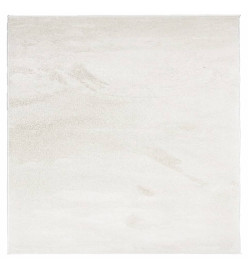 Tapis OVIEDO à poils courts beige 200x200 cm