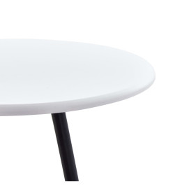 Table de bar Blanc 60 x 107,5 cm MDF