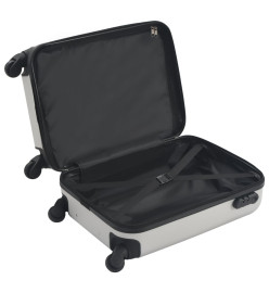 Valise rigide Argenté brillant ABS