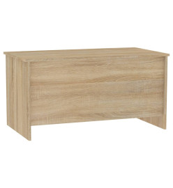 Table basse Chêne sonoma 102x55,5x52,5 cm Bois d'ingénierie