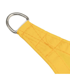 Voile de parasol Tissu Oxford trapèze 3/5x4 m Jaune