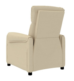 Fauteuil Crème Tissu