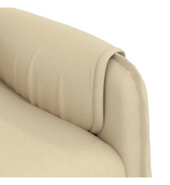 Fauteuil Crème Tissu