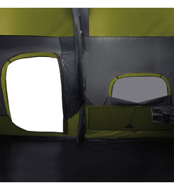 Tente de camping 9 personnes vert 441x288x217 cm