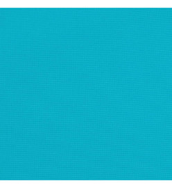 Coussin rond turquoise Ø 100 x11 cm tissu oxford