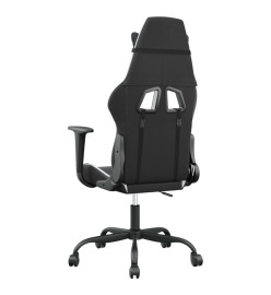 Chaise de jeu Noir et blanc Similicuir