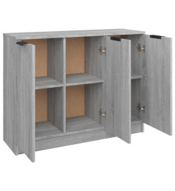 Buffet Sonoma gris 90,5x30x70 cm Bois d'ingénierie