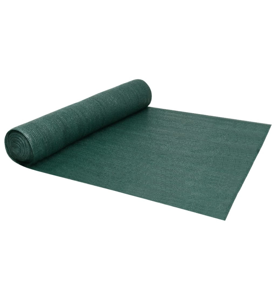 Filet brise-vue Vert 2x50 m PEHD 150 g/m²