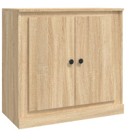 Buffet chêne sonoma 70x35,5x67,5 cm bois d'ingénierie