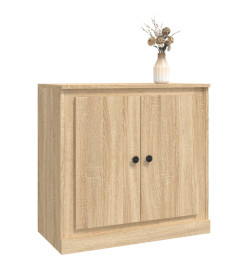 Buffet chêne sonoma 70x35,5x67,5 cm bois d'ingénierie