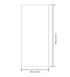 Panneaux de toiture 36 pcs Acier Anthracite 80x36 cm