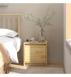 Table de chevet 40x30,5x40 cm bois de pin massif