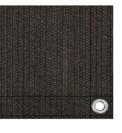 Tapis de tente 400x400 cm Marron