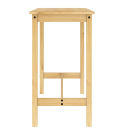 Ensemble de bar 3 pcs Bois de pin massif