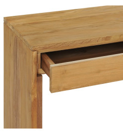 Table console 100x35x75 cm Bois de teck massif